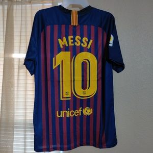 Messi soccer jersey